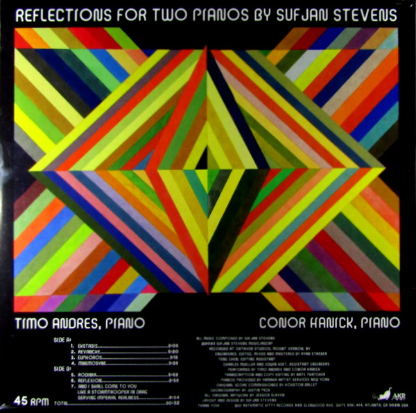 reflections for two pianos